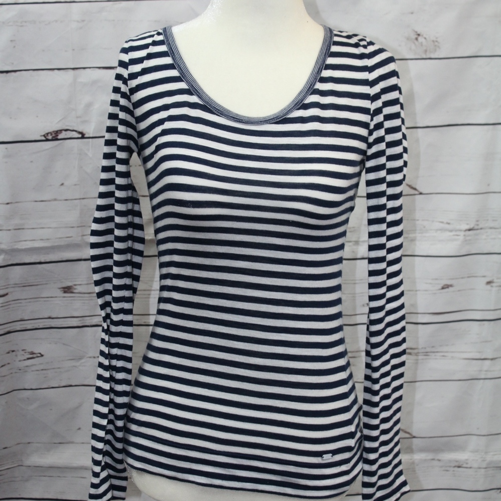 Striped Aeropostale Long Sleeved T Shirt